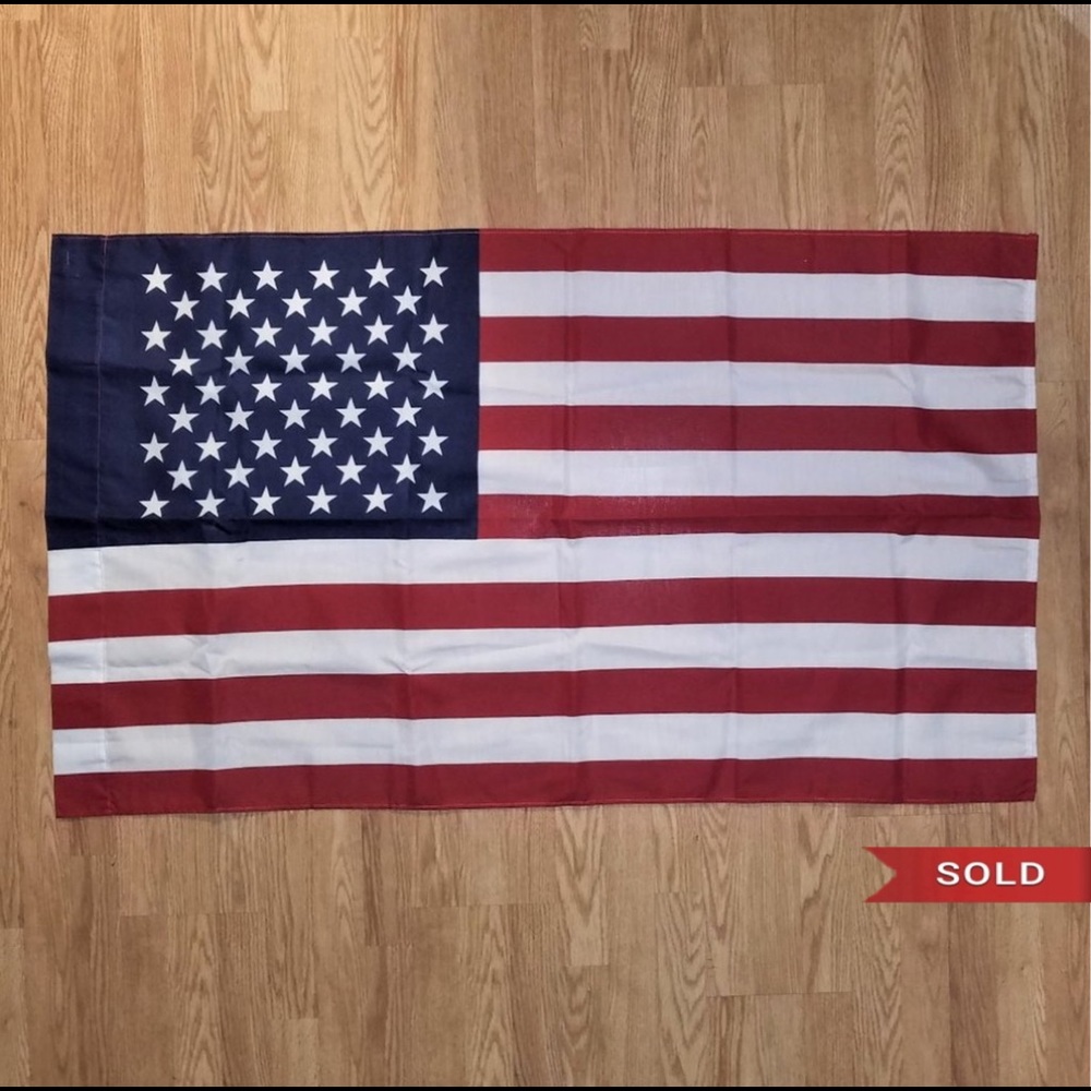Annin 4' x 2 1/2' Poly-Cotton American Flag   NWOT
